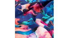 Viscose/EA Heavy Digi Print - Turquoise