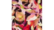 Viscose/EA Heavy Digi Print - Coral