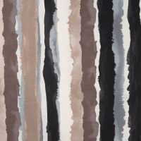 Viscose Nylon Air Flow Print - Brushed Stripes, Sand
