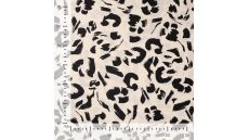 Viscose Nylon Air Flow Print - Brush, Ecru