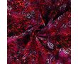 French Terry Digi Print - Red