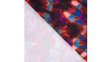 French Terry Digi Print - Coral