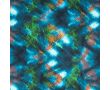 French Terry Digi Print - Turquoise