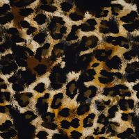 French Terry Digi Print - Khaki