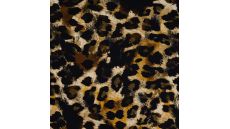 French Terry Digi Print - Khaki