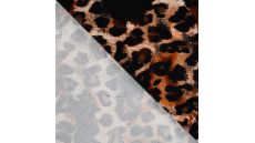 French Terry Digi Print - Caramel