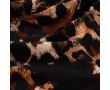 French Terry Digi Print - Caramel