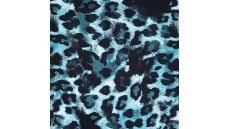 French Terry Digi Print - Dusty Blue