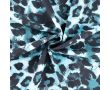 French Terry Digi Print - Dusty Blue
