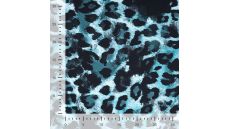 French Terry Digi Print - Dusty Blue