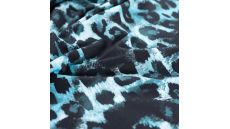 French Terry Digi Print - Dusty Blue