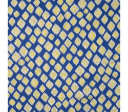 Viscose Chally - Ikat, Royal