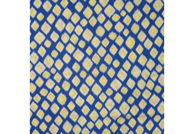 Viscose Chally - Ikat, Royal