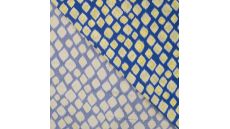 Viscose Chally - Ikat, Royal