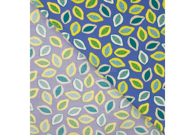 Viscose Chally - Papaya, Royal
