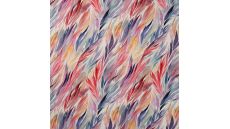 Elegance Linen Rayon Print - Flames Nature