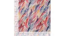 Elegance Linen Rayon Print - Flames Nature