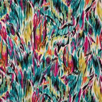 Viscose Crincle - Wild Brush, Fuchsia