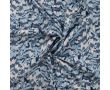 Satin Viscose - Feathers, Denim