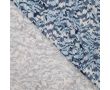 Satin Viscose - Feathers, Denim