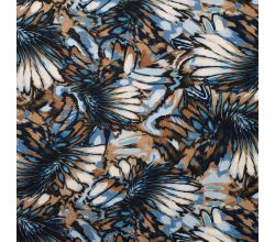 Satin Viscose - Denim