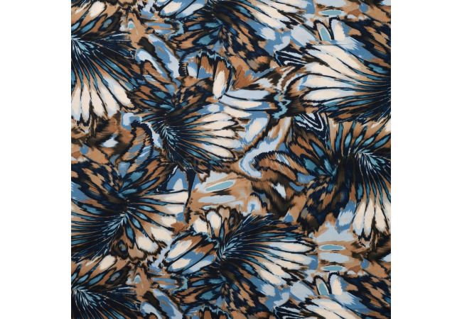 Satin Viscose - Denim