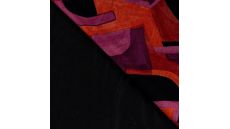 Punta Soft Print - Graphic Blocks, Dark Red