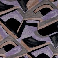 Punta Soft Print - Graphic Blocks, Lilac