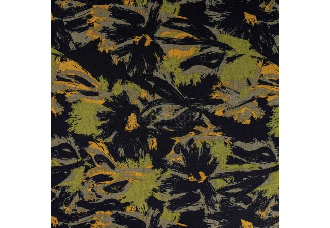 Punta Soft Print - Flowers, Khaki