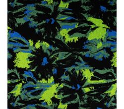 Punta Soft Print - Flowers, Royal