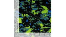 Punta Soft Print - Flowers, Royal