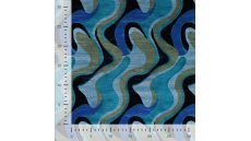 Punta Soft Print - Waves, Petrol