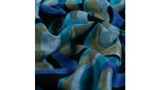 Punta Soft Print - Waves, Petrol