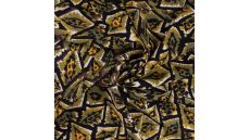 Viscose Stretch Print - Graphic Animals, Khaki