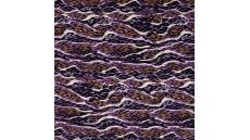Viscose Twill Print - Leopard, Lilac