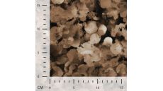 Ecovero Viscose Twill Print - Digital Spots, Dark Brown