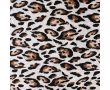 Rayon Spun Satin Print - Leopard, Sand