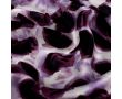 Rayon Spun Satin Print - Circles & Strokes, Lilac