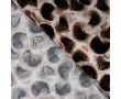 Rayon Spun Satin Print - Circles & Strokes, Sand
