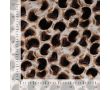Rayon Spun Satin Print - Circles & Strokes, Sand