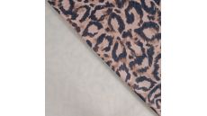 Scuba Modal Touch Digi Print - Digital Leopard, Sand