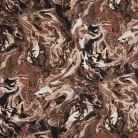 Viscose Crincle - Blurry Paint, Sand