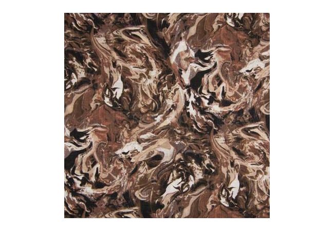 Viscose Crincle - Blurry Paint, Sand