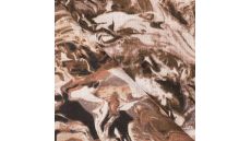 Viscose Crincle - Blurry Paint, Sand