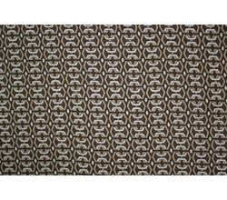 Viscose Twill Print - Small Graphic, Sand