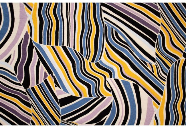 Viscose/Sp Jersey Print - Patch, Mauve