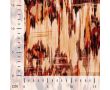 Cotton/Sp Sateen Print - Brush Stripe, Caramel