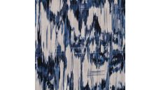 Cotton/Sp Sateen Print - Brush Stripe, Denim