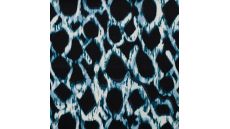 Cotton/Sp Sateen Print - Shapes, Turquoise