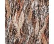 Cotton/Sp Sateen Print - Leaves, Dark Brown